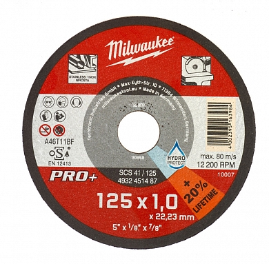 Отрезной диск SCS 41/125х1 PRO